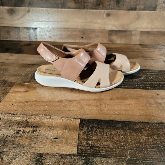 Unstructured By Clarks Un Bali Sling Sandals ,Rose Combination,9M - Picture 2 of 8